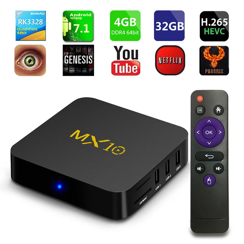 MX10 Android 7.1 TV BOX