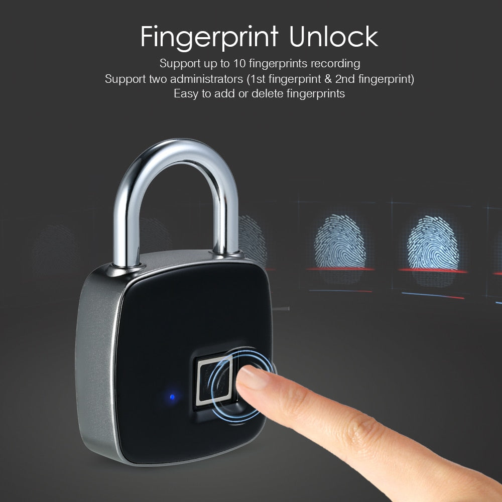 Keyless Fingerprint Lock