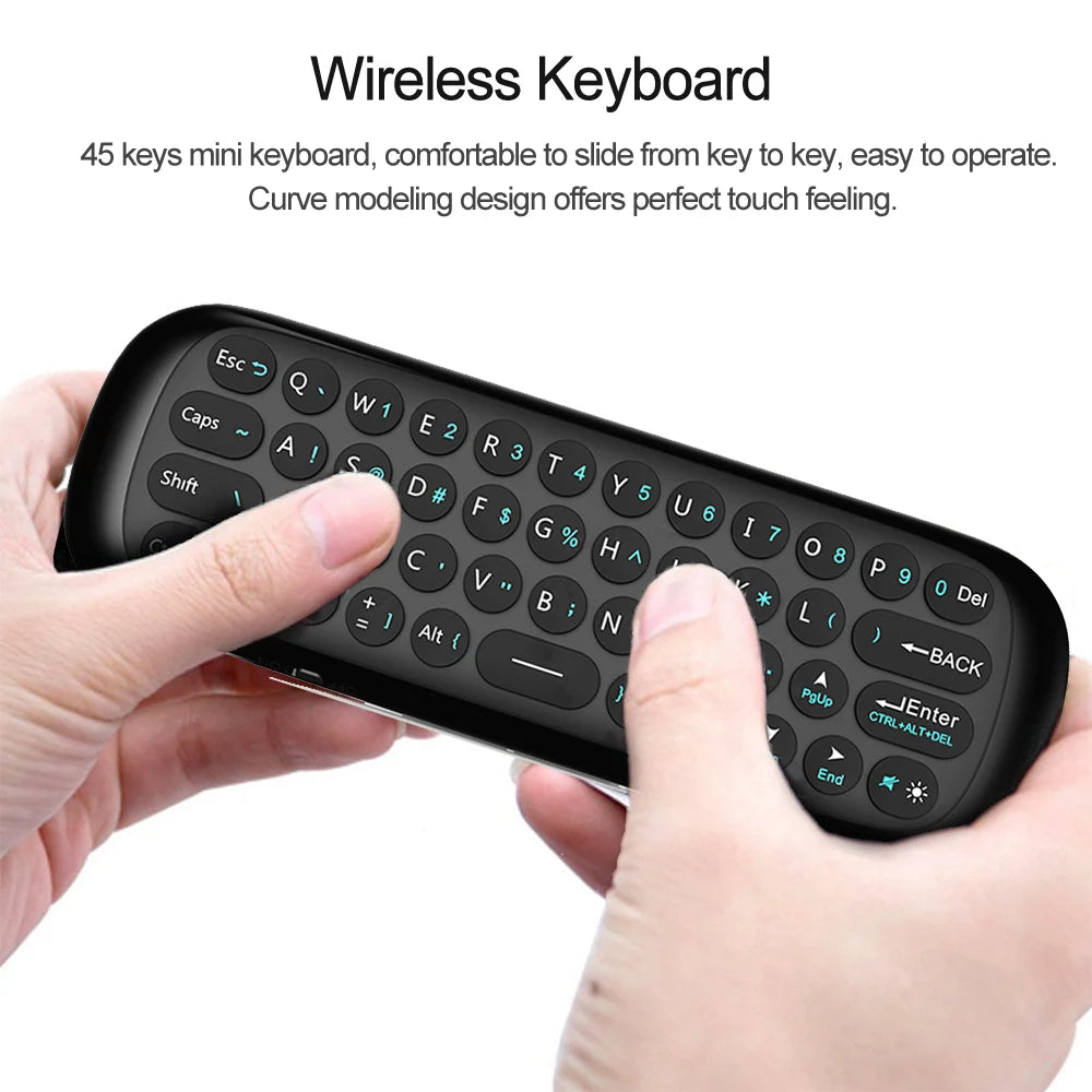 Wireless Air Mouse + Keyboard